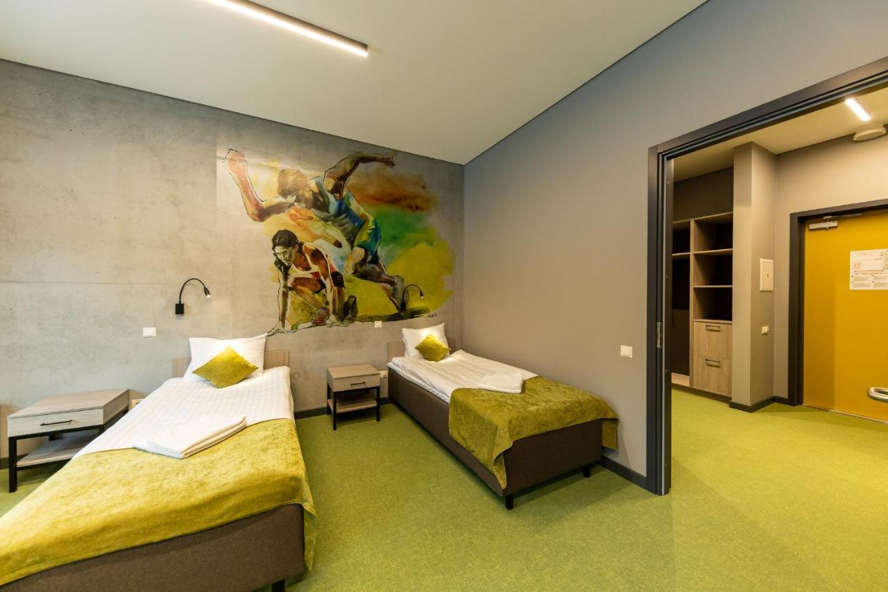 Stadium Hotel Valmiera Exterior photo