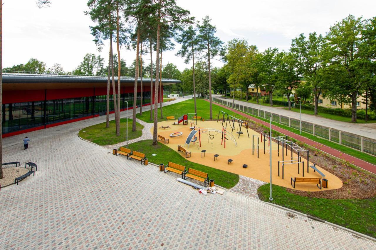 Stadium Hotel Valmiera Exterior photo